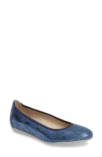 Women's Wolky Tampa Sacchetto Ballet Flat .5-8us / 39eu - Blue