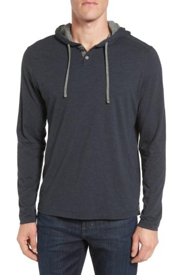 Men's Robert Barakett Monterey Pullover Hoodie, Size - Blue