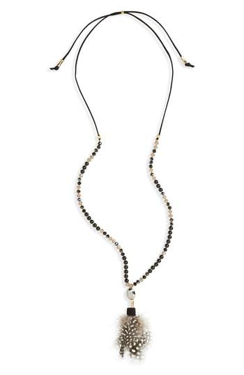 Women's Panacea Feather Pendant Necklace