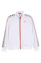 Men's Kappa Anniston Slim Fit Knit Track Jacket, Size - White