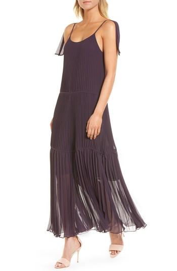 Women's Chelsea28 Chiffon Maxi Dress - Purple
