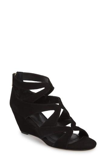 Women's Isola Filisha Wedge Sandal M - Black