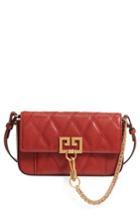 Givenchy Mini Pocket Quilted Convertible Leather Bag -