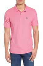 Men's Psycho Bunny Classic Pique Polo (l) - Pink