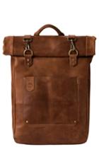Men's Timberland 'walnut Hill' Leather Backpack - Beige