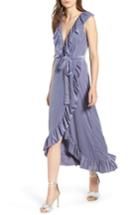 Women's Misa Los Angeles Eve High/low Dress - Blue