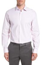 Men's John Varvatos Star Usa Stripe Regular Fit Dress Shirt .5l - Purple