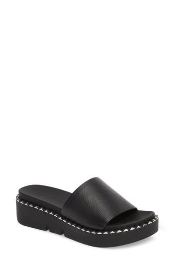 Women's Chinese Laundry Promise Platform Slide Sandal M - Black