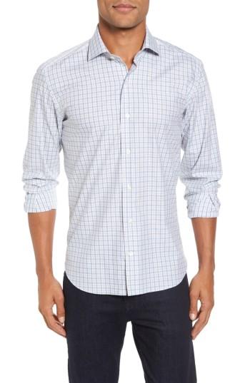 Men's Culturata Slim Fit Plaid Twill Sport Shirt
