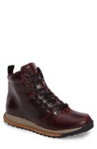 Men's Hood Rubber Concord Mid Top Wool Cuffed Waterproof Boot M - Red