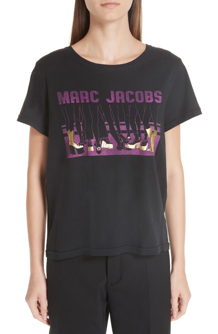 Women's Marc Jacobs Shoe Graphic Tee