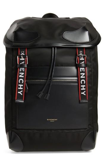 Men's Givenchy Rider Backpack - Black