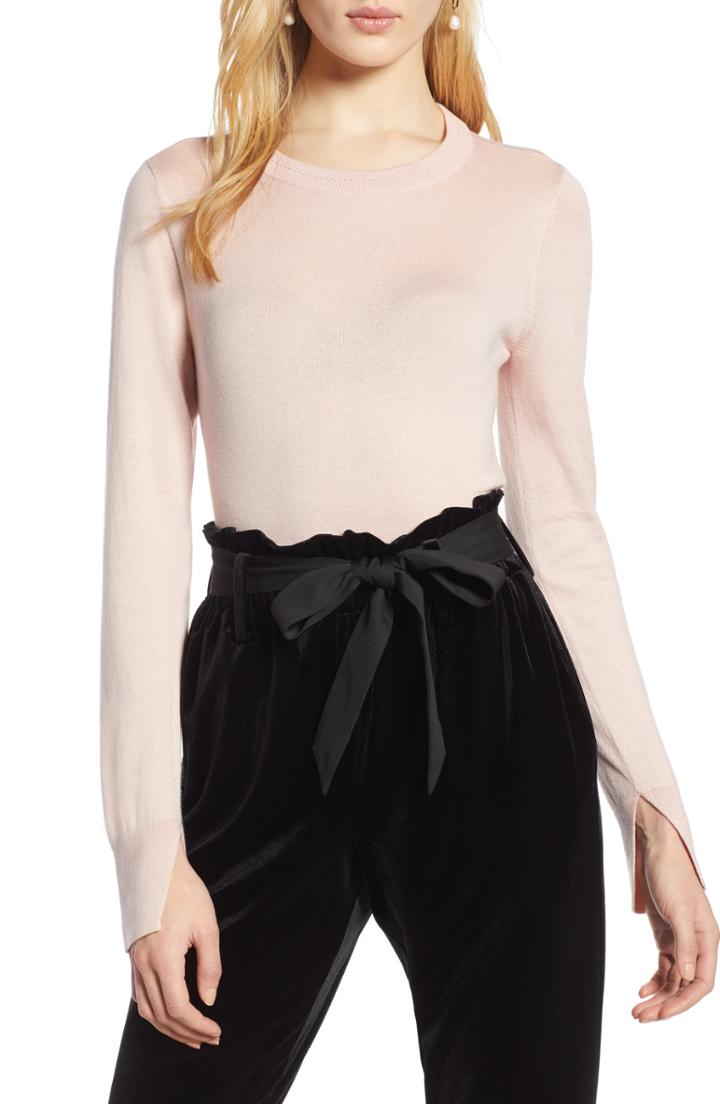 Women's Madewell Owen Mockneck Tunic - Brown