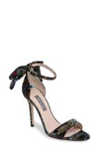 Women's Sjp By Sarah Jessica Parker 'trance' Ankle Strap Sandal Us / 35eu - Black