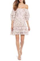 Women's Kas New York Mina Ruffled Cold Shoulder Dress