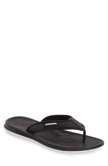 Men's Ecco 'intrinsic' Flip Flop -8.5us / 42eu - Black