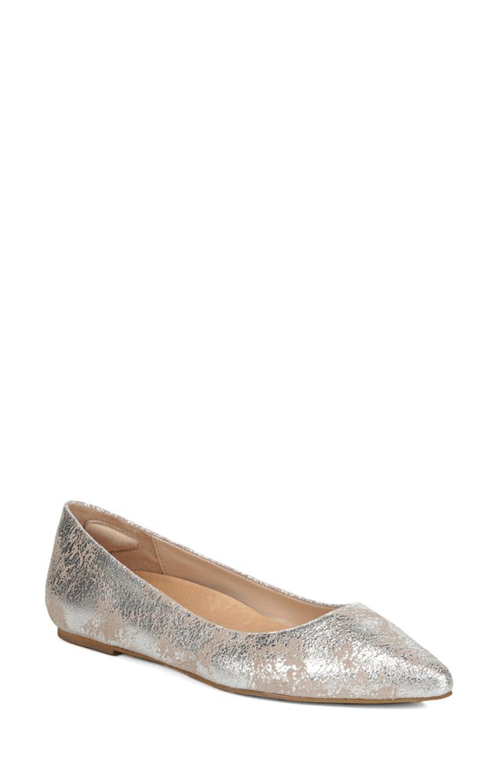 Women's Dr. Scholl's Original Collection Kimber Flat .5 M - Metallic