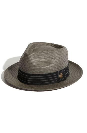 Men's Goorin Brothers 'snare' Straw Fedora - White