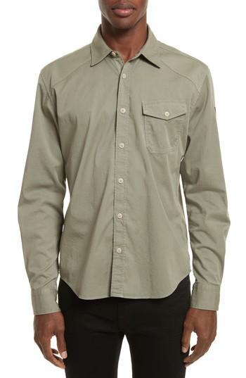 Men's Belstaff Steadway Sport Shirt, Size - Grey