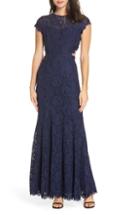 Women's Heartloom Parker Cutaway Back Trumpet Gown