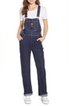 Women's Dickies Relaxed Fit Denim Overalls - Blue