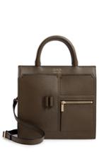 Oad New York Mini Kit Leather Satchel - Green
