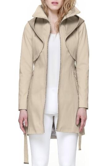 Women's Soia & Kyo Arabella Utility Trench Coat - Beige