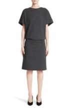 Women's Lafayette 148 New York Blouson Dress, Size - Grey