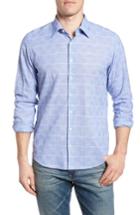 Men's Rodd & Gunn Tussock Creek Regular Fit Check Sport Shirt - Blue