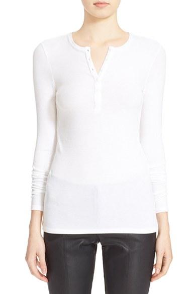 Women's Atm Anthony Thomas Melillo Ribbed Henley