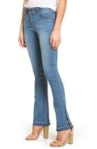 Women's Wit & Wisdom Ab-solution Split Release Hem Jeans - Blue