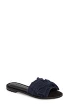 Women's Kelsi Dagger Brooklyn Revere Bow Slide Sandal .5 M - Black