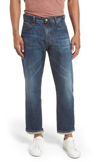 Men's Ag Turner Crop Jeans - Blue