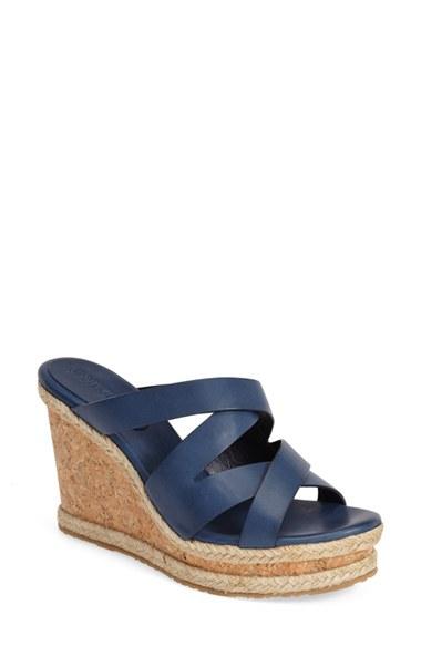 Women's Jimmy Choo 'prisma' Leather Wedge Sandal