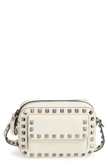 Valentino Rockstud Mini Camera Crossbody Bag -
