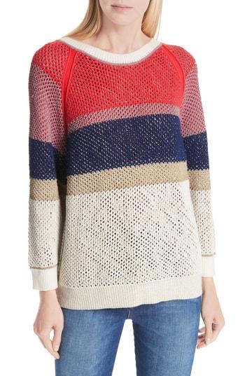 Women's Ba & Sh Hera Colorblock V-back Sweater