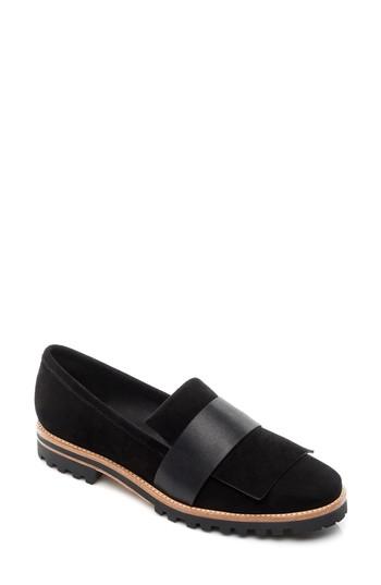 Women's Bernardo Footwear Ora Loafer .5 M - Black