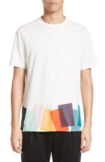 Men's Paul Smith Colorblock Print T-shirt - White