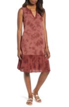 Women's Wit & Wisdom Garment Dyed Ruffle Hem Dress - Brown