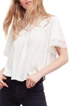 Women's Free People Cape May Tee - White