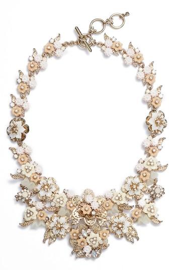 Women's Marchesa Floral Collar Necklace