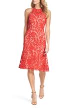 Women's Chelsea28 Carnation Lace Dress - Red
