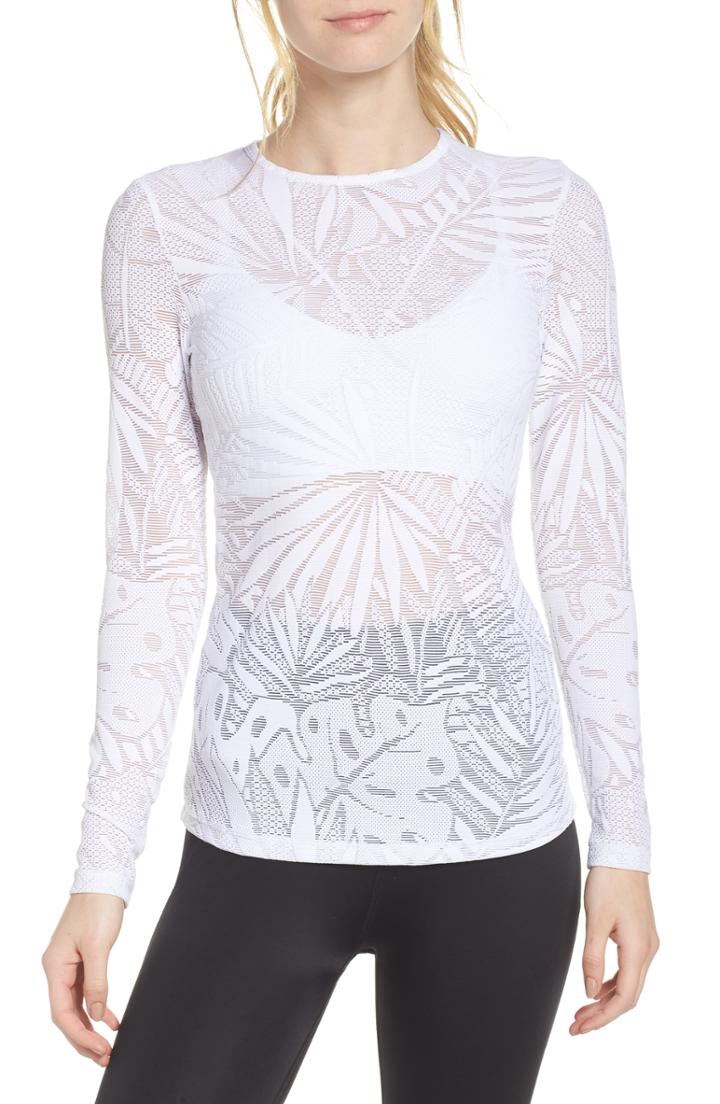 Women's Beyond Yoga Oasis Mesh Pullover