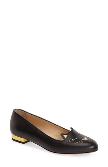 Women's Charlotte Olympia 'kitty' Flat