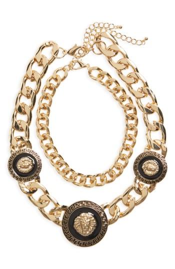 Women's Bp. Lion Chunky Statement Necklace