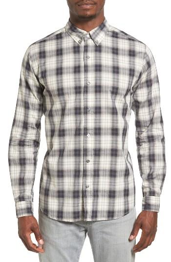 Men's Baldwin Otis Trim Fit Plaid Sport Shirt