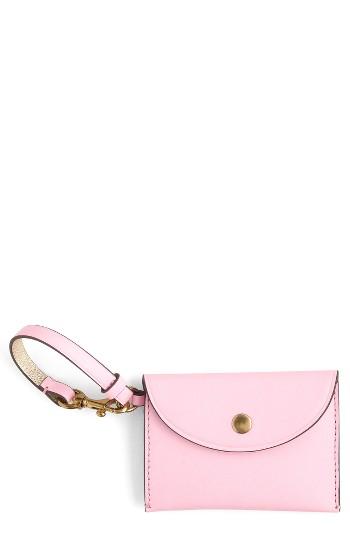J.crew Leather Coin Purse - Pink