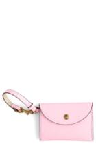 J.crew Leather Coin Purse - Pink