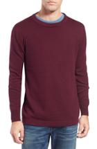 Men's Original Paperbacks 'san Francisco' Crewneck Sweater - Purple