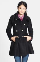Women's Guess Double Breasted Boucle Coat